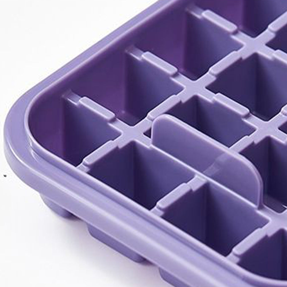 2 Layers One-Button Easy Release 64 pcs Ice Cube Tray_8
