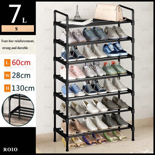 Simple Shoe Rack Metal Shoe Shelf Footwear Shoe Rack Living Room Space