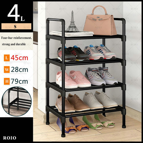 Simple Shoe Rack Metal Shoe Shelf Footwear Shoe Rack Living Room Space