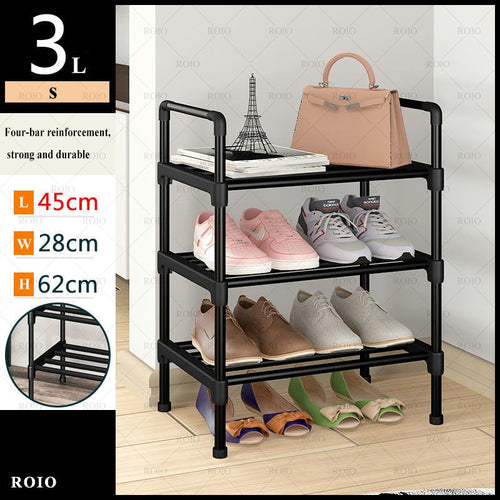 Simple Shoe Rack Metal Shoe Shelf Footwear Shoe Rack Living Room Space