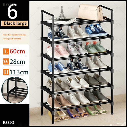 Simple Shoe Rack Metal Shoe Shelf Footwear Shoe Rack Living Room Space