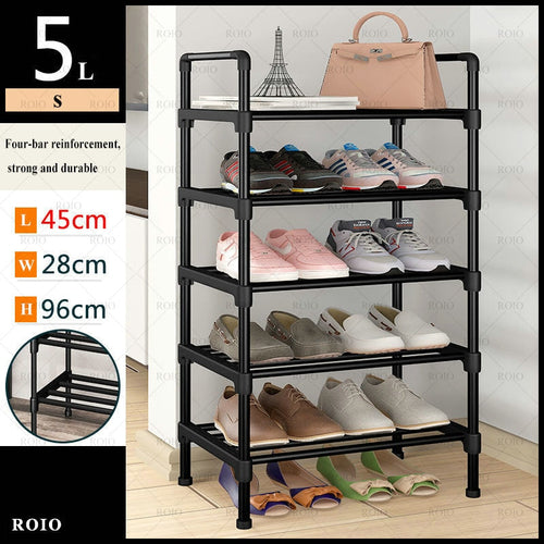 Simple Shoe Rack Metal Shoe Shelf Footwear Shoe Rack Living Room Space