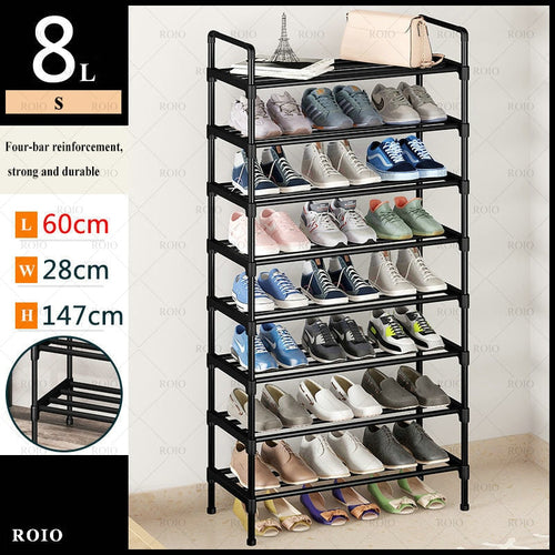 Simple Shoe Rack Metal Shoe Shelf Footwear Shoe Rack Living Room Space