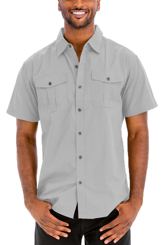 TWO POCKET BUTTON DOWN SHIRT