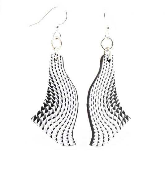 Geometric Wave Earrings #1536