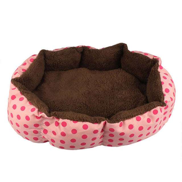 2016 Soft Fleece Pet Dog Nest Bed Puppy Cat Warm