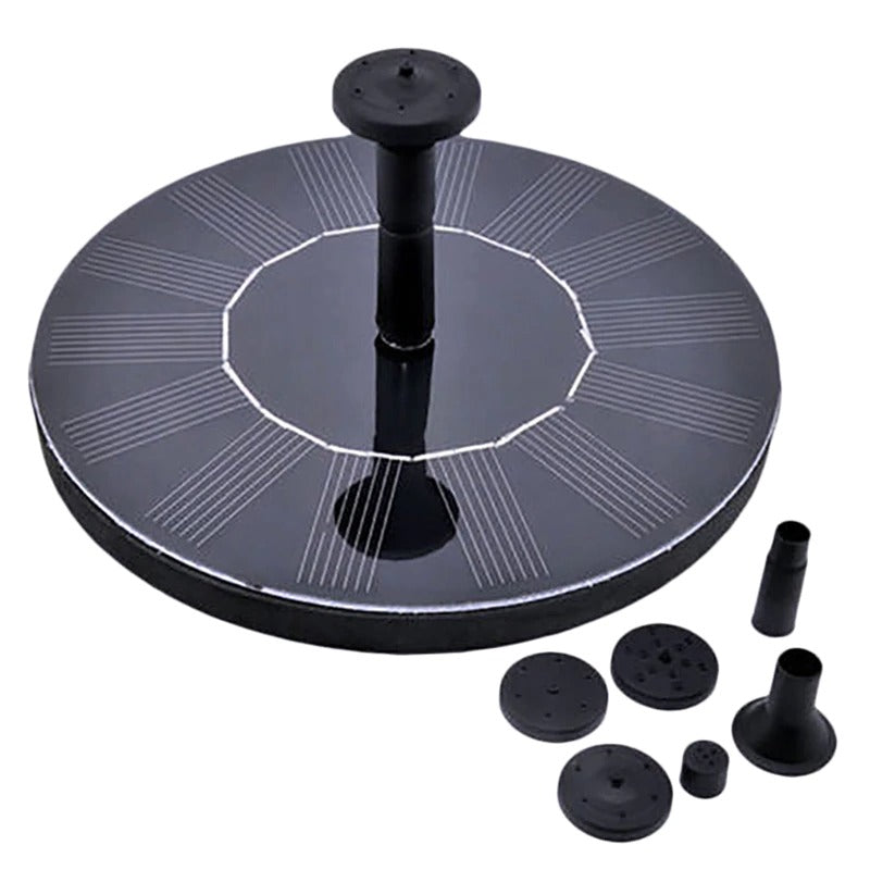 Environmental Friendly Solar Powered Decorative Fountain Birdbath Pump_6