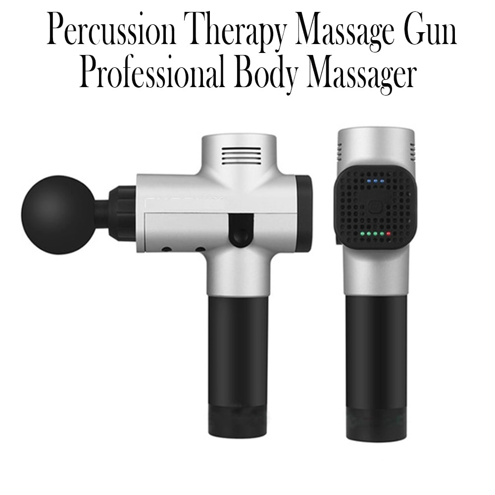 Percussion Therapy Massage Gun Electric Vibrating Massager- EU, UK, US Plug_3