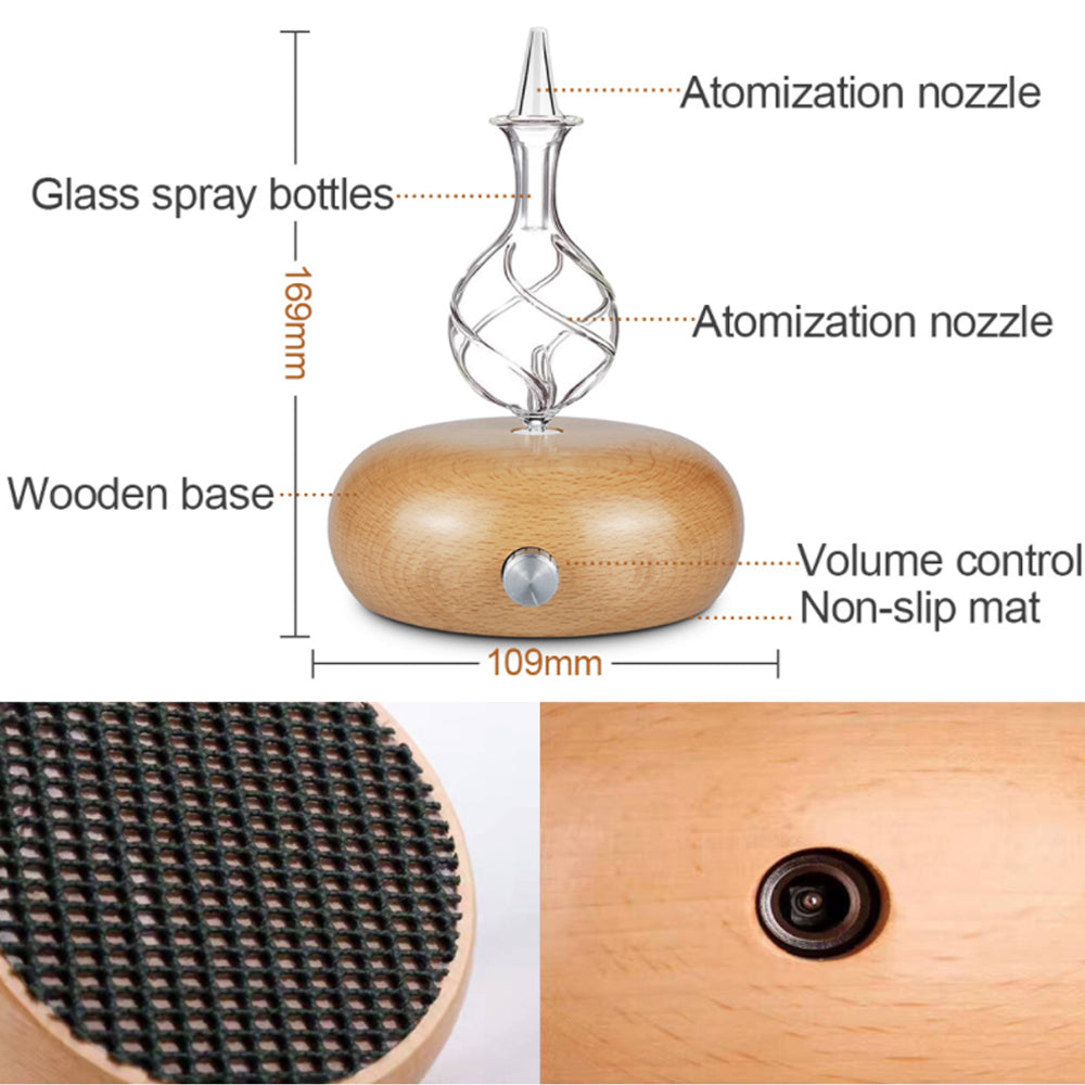 Wood Grain Hotel Fragrance Diffuser Fragrance Glass Diffuser- AU, US, UK, NZ Plug_7