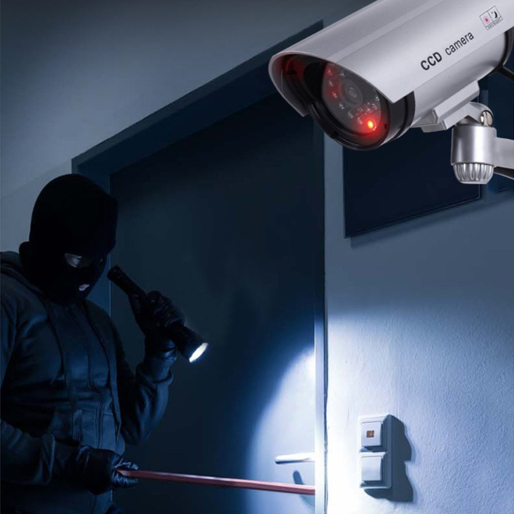 Battery Operated Dummy Surveillance Camera with 30 LED_8