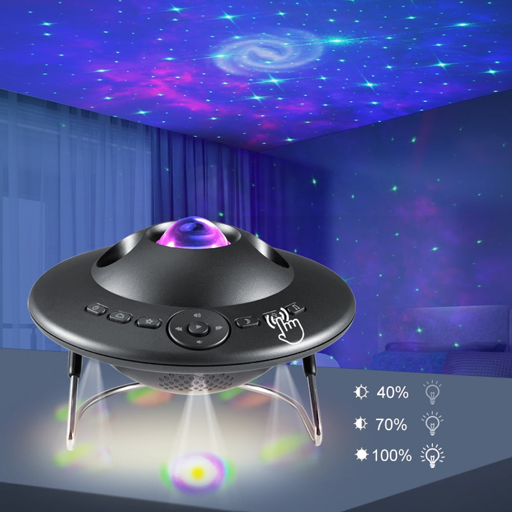 Colorful Starry Sky Projector LED Star Galaxy Night Light- USB_11