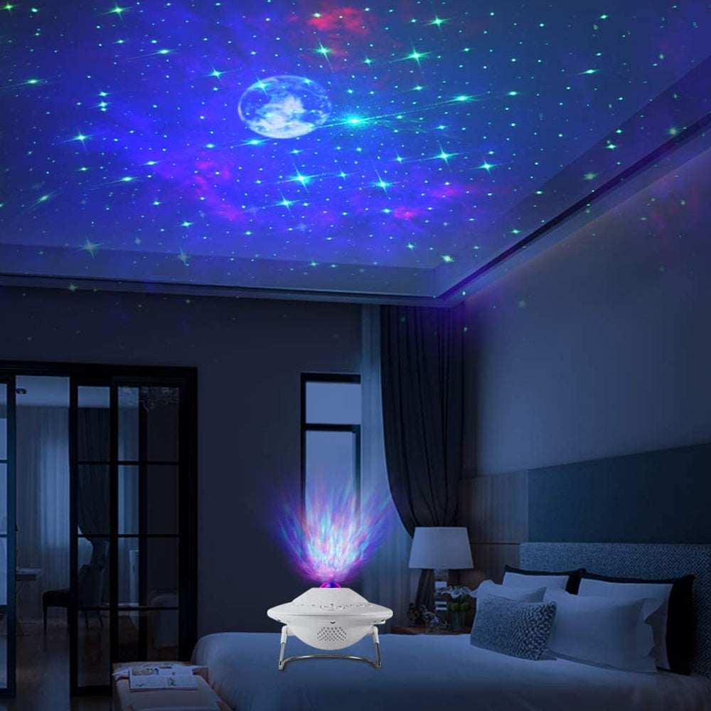 Colorful Starry Sky Projector LED Star Galaxy Night Light- USB_12