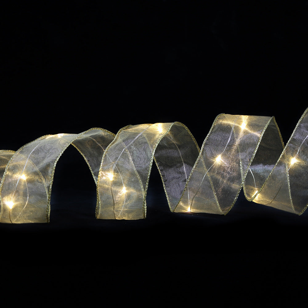 LED Decorative Christmas Ribbon Lights-Battery Operated_12