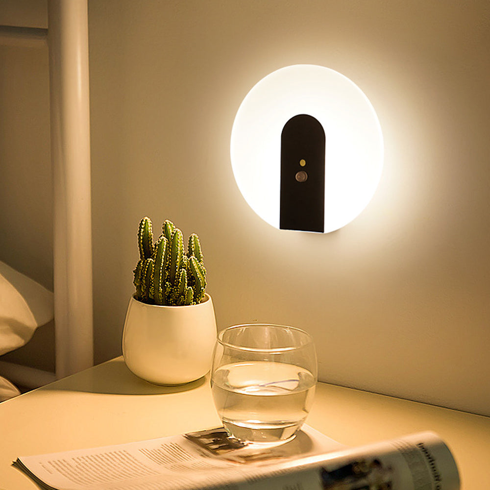 USB Rechargeable Motion Sensor LED Room Night Light_4