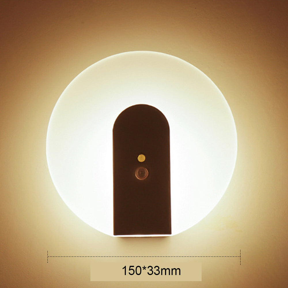 USB Rechargeable Motion Sensor LED Room Night Light_7