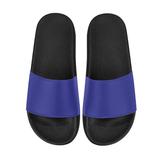 Uniquely You Womens Slides / Flip-Flop Sandals - Violet Blue