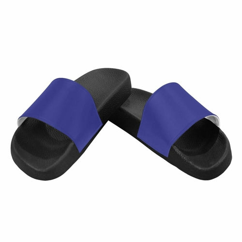 Uniquely You Womens Slides / Flip-Flop Sandals - Violet Blue